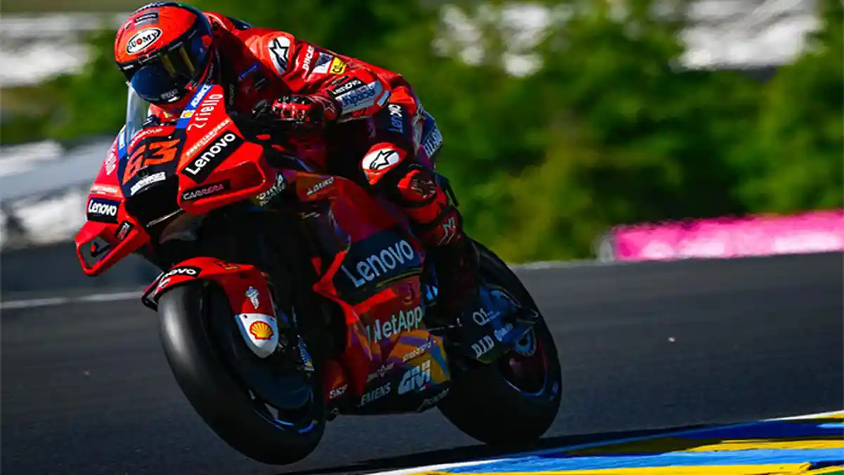 Starting Grid MotoGP Prancis 2022 - Bagnaia Pole Position dan Marc Marquez Start Urutan ke-10