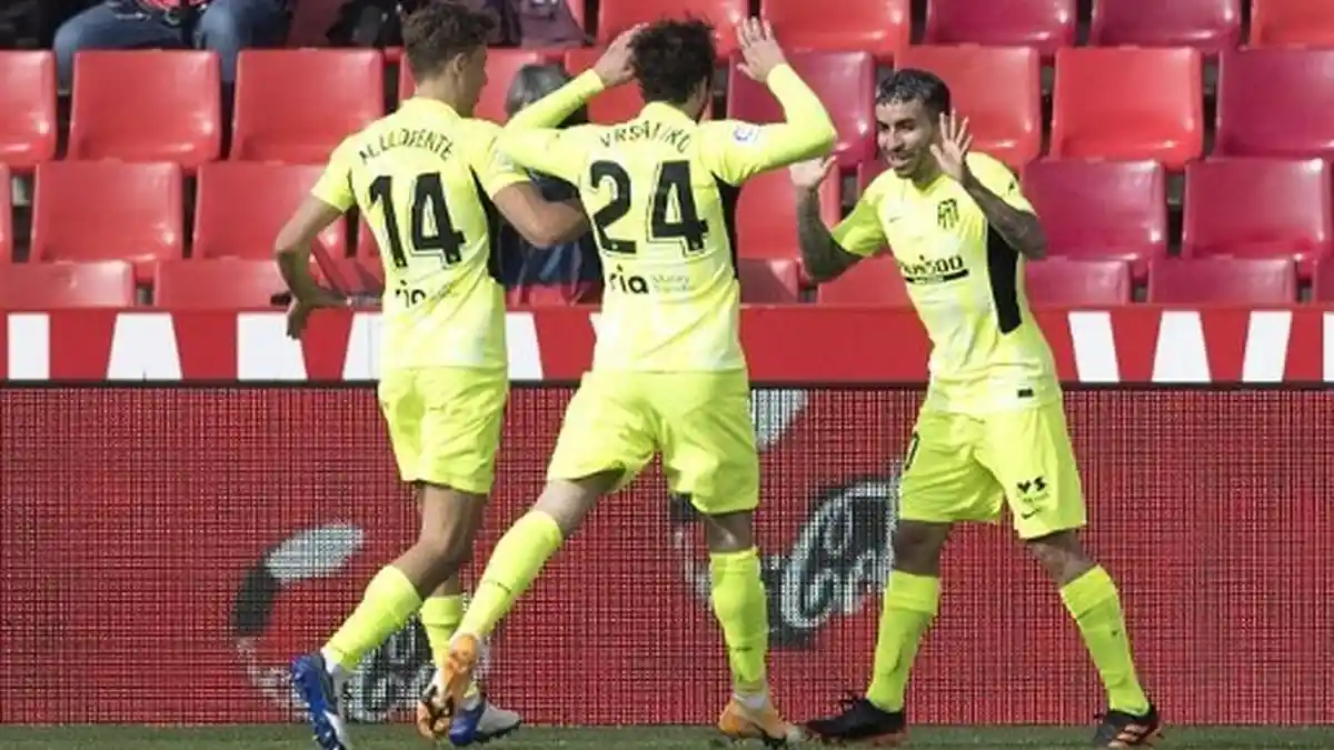 Granada Vs Atletico Madrid, Luis Suarez dkk Menang, Los Rojiblancos Unggul 8 Poin dari Real Madrid
