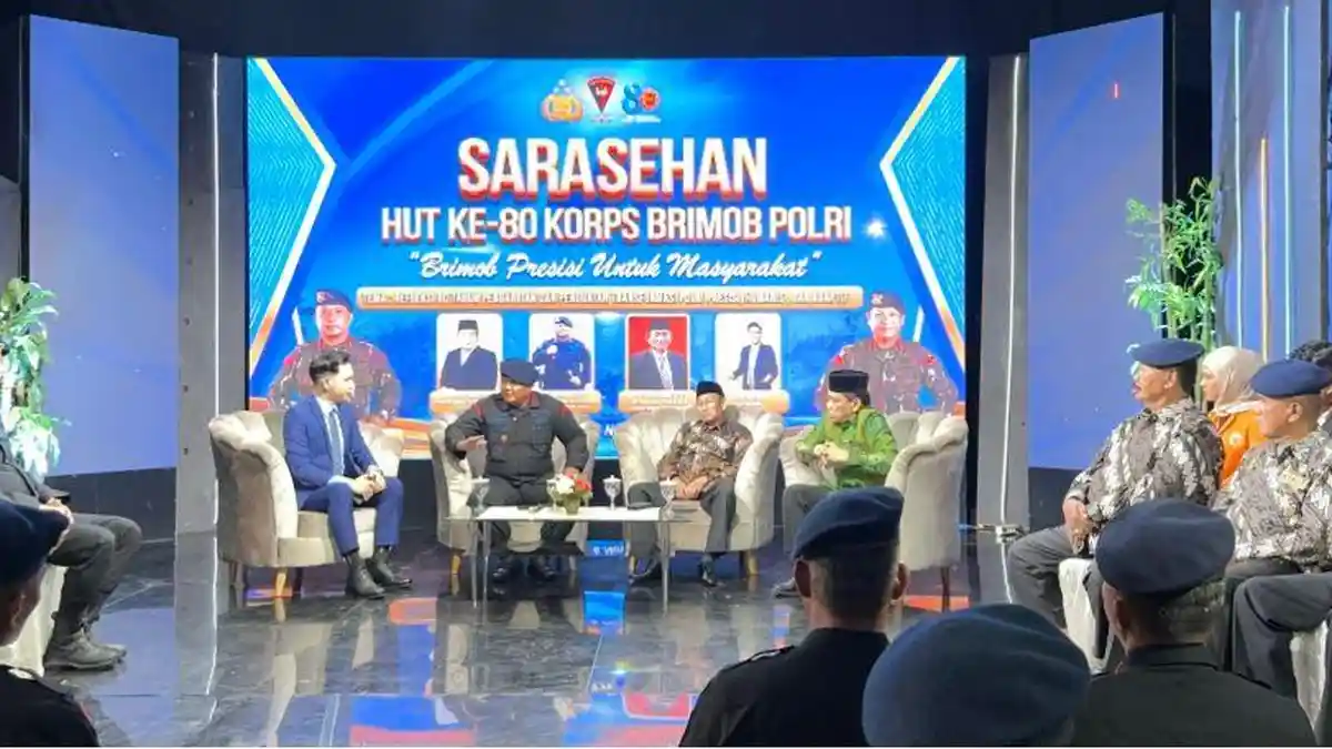 Peringati HUT ke-80 Korps Brimob, Polda Jambi Gelar Sarasehan dan Doa Bersama