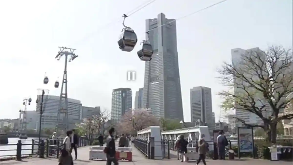 Jepang Perkenalkan Wahana Baru Kereta Gantung di Yokohama Sepanjang 600 Meter