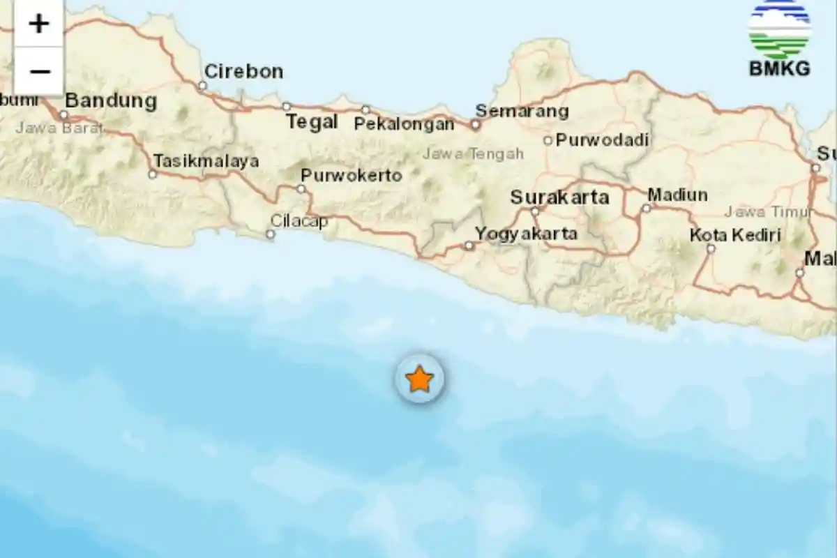 Gempa Hari Ini, Info BMKG Minggu 22 Oktober 2023, Guncang Yogyakarta