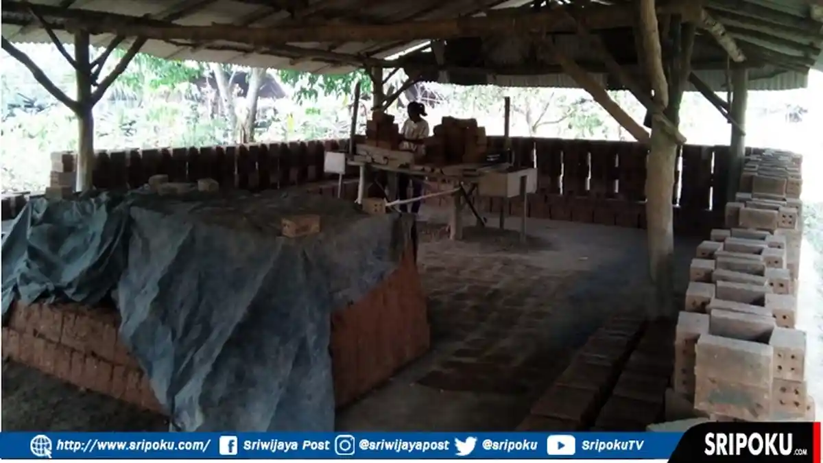 Produksi Meningkat, Pengusaha Batu Bata Di Pali Justru Terkendala Masalah Air