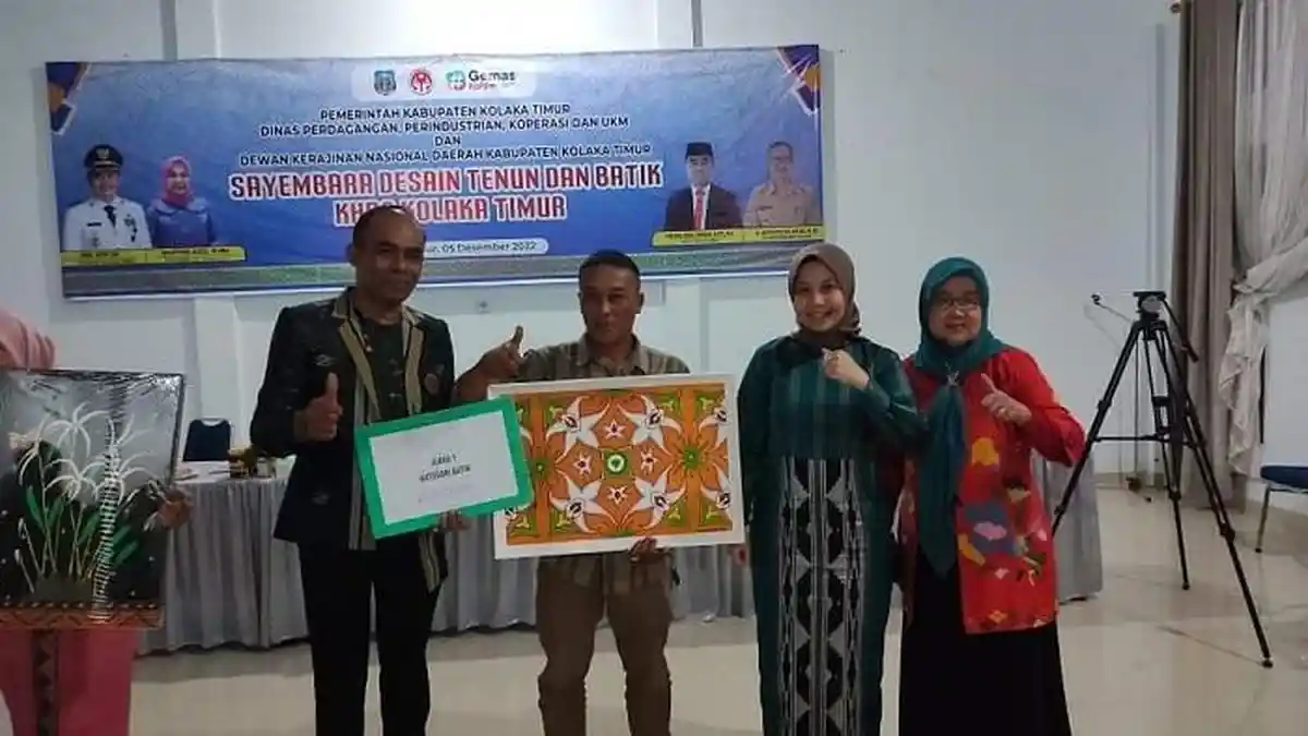 Sorume Jadi Desain Tenun dan Batik Khas Kolaka Timur, Ditentukan Lewat Sayembara Pemda & Dekranasda