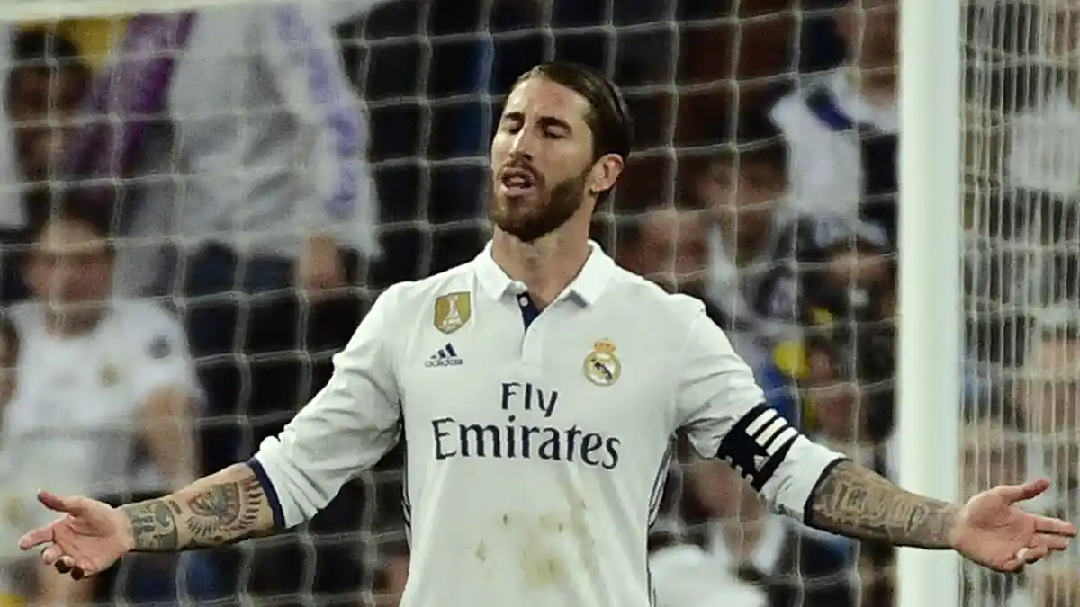 Sergio Ramos Menjadi Pemain Spanyol Terbanyak Dapat Kartu Merah di La Liga
