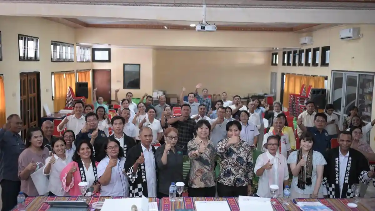 SMK di Kupang Dapat Sosialisasi Program Kerja Jepang, JAC Kenalkan Karier Konstruksi - Pos-kupang.com