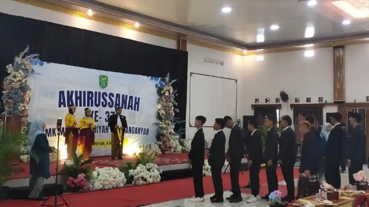 Akhirusanah ke-37 SMK Muhammadiyah 3 Karanganyar Digelar Penuh Haru: 472 Lulusan Siap Melangkah