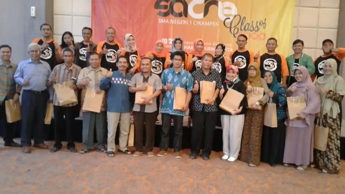 Reuni SMAN 1 Cikampek Gagas Pendirian Ikasachie