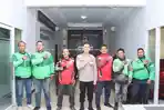 Kapolres Silaturahmi dengan Komunitas Ojol, Ajak Jaga Kondusivitas di Kabupaten Indramayu