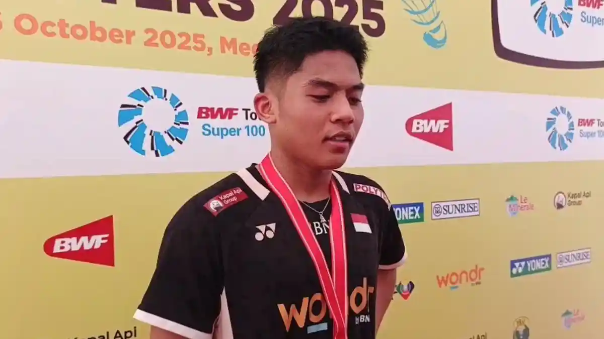 Moh. Zaki Ubaidillah Juara Tunggal Putra Indonesia Masters 2025