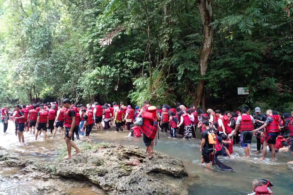 Citumang Pangandaran Jadi Tempat Wisata Favorit saat Libur Lebaran 2023, Pengelola Bersyukur