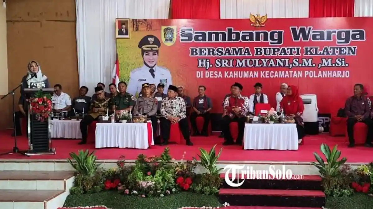 Bupati Sri Mulyani Respons Langsung Keluhan Warga Polanharjo Lewat Kegiatan Sambang Warga