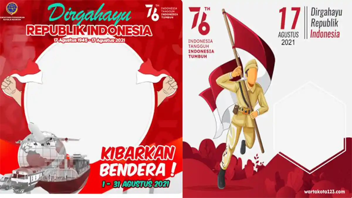 30 LINK Twibbon HUT RI Ke-76 dan Cara Downloadnya untuk Status Media Sosial