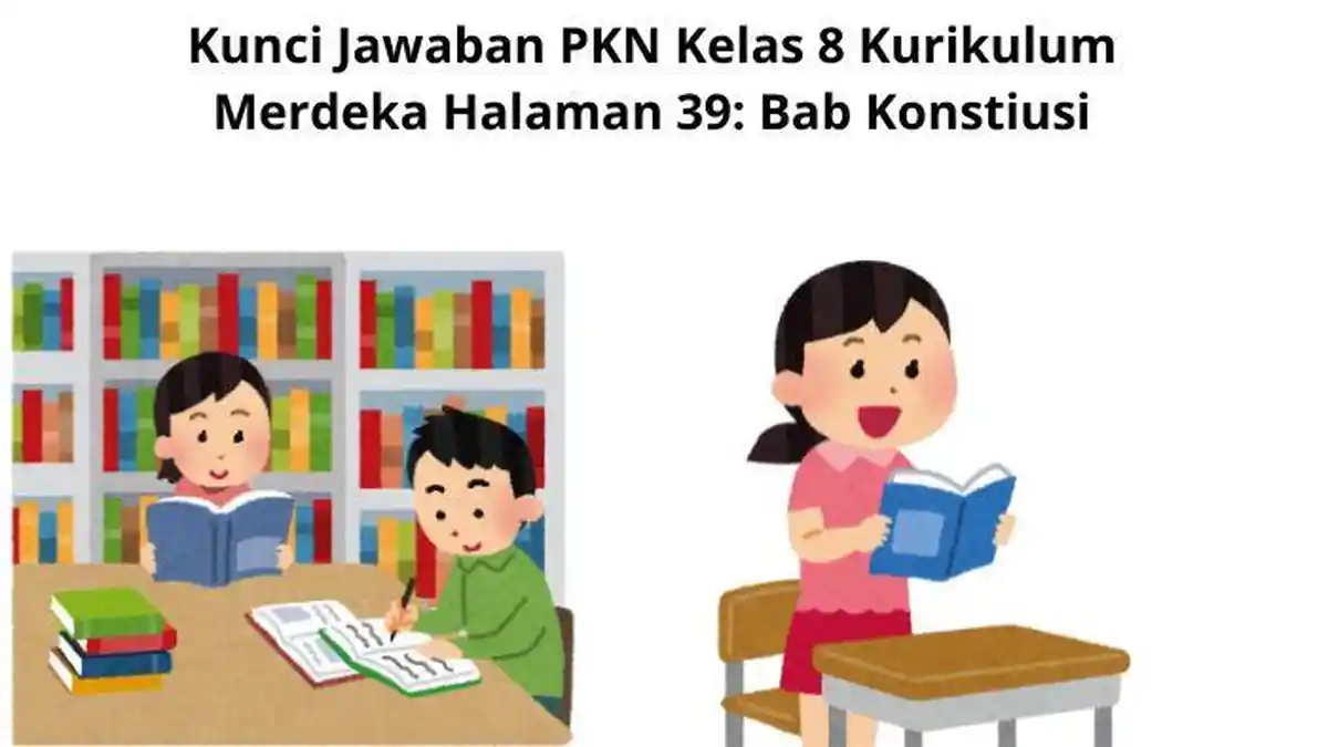 Kunci Jawaban PKN Kelas 8 Kurikulum Merdeka Halaman 39: Bab Konstiusi