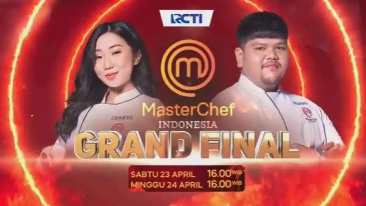 LINK Live Streaming Grand Final MasterChef Indonesia Season 9, Cheryl vs Palitho Siapa Pemenangnya?