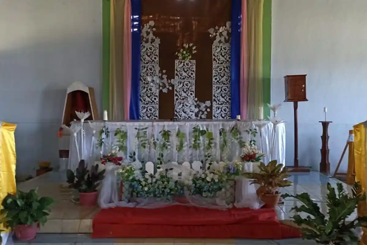 Panitia, OMK Bersama Mahasiswa Unika St Paulus Ruteng Siap Sukseskan Paskah di Kapela Longko