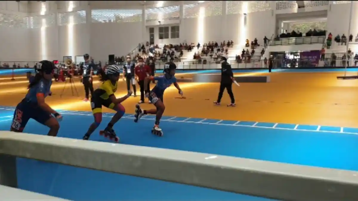 DKI Jakarta Kembali Sapu Bersih Sprint 500 Meter Sepatu Roda PON XX Papua