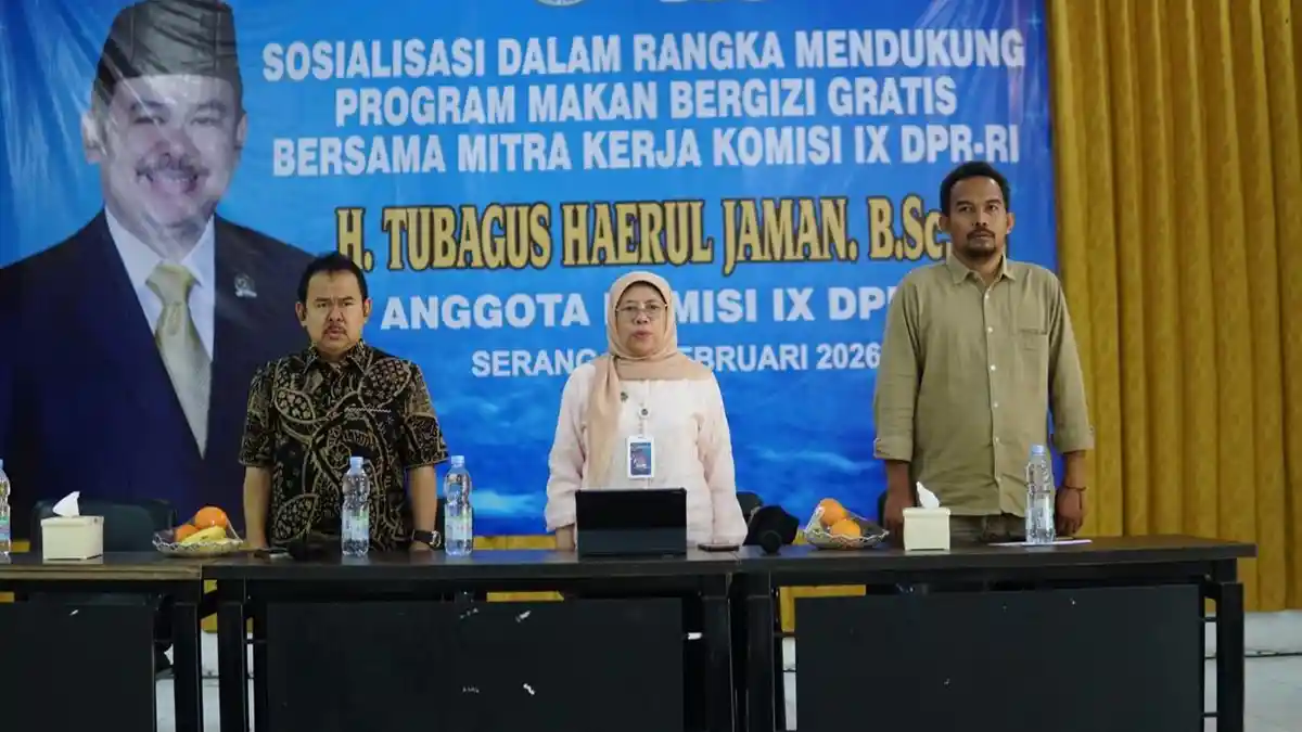 Komisi IX DPR RI Sosialisasikan Program MBG di Serang, Pembangunan Dapur SPPG Jadi Sorotan