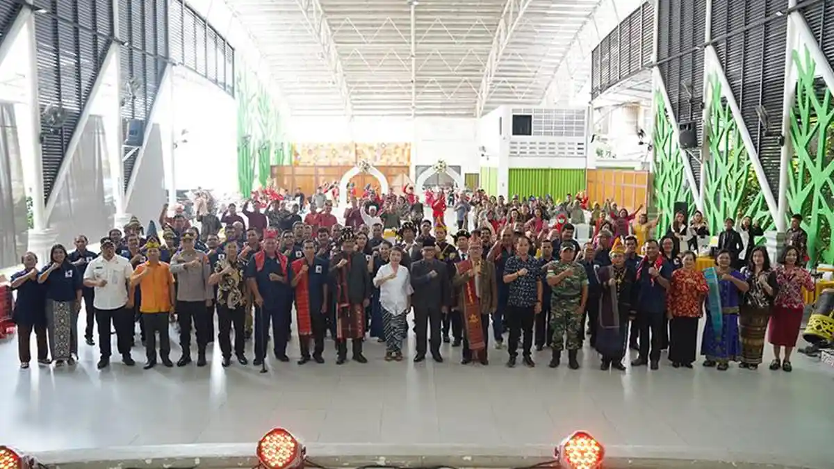 Pengurus DPD Kerukunan Masyarakat Batak Sanggau Periode 2024-2027 Dikukuhkan