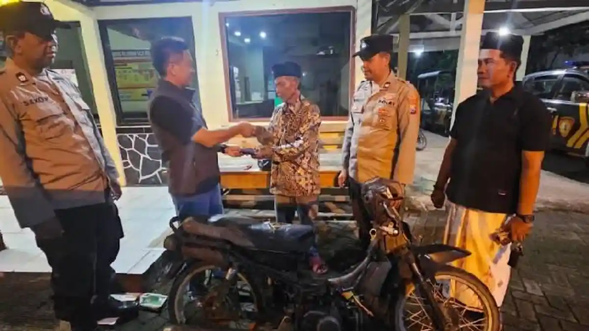 16 Hari Hilang, Motor Warga Sugio Lamongan Ditemukan di TPU Bakalanpule Tikung
