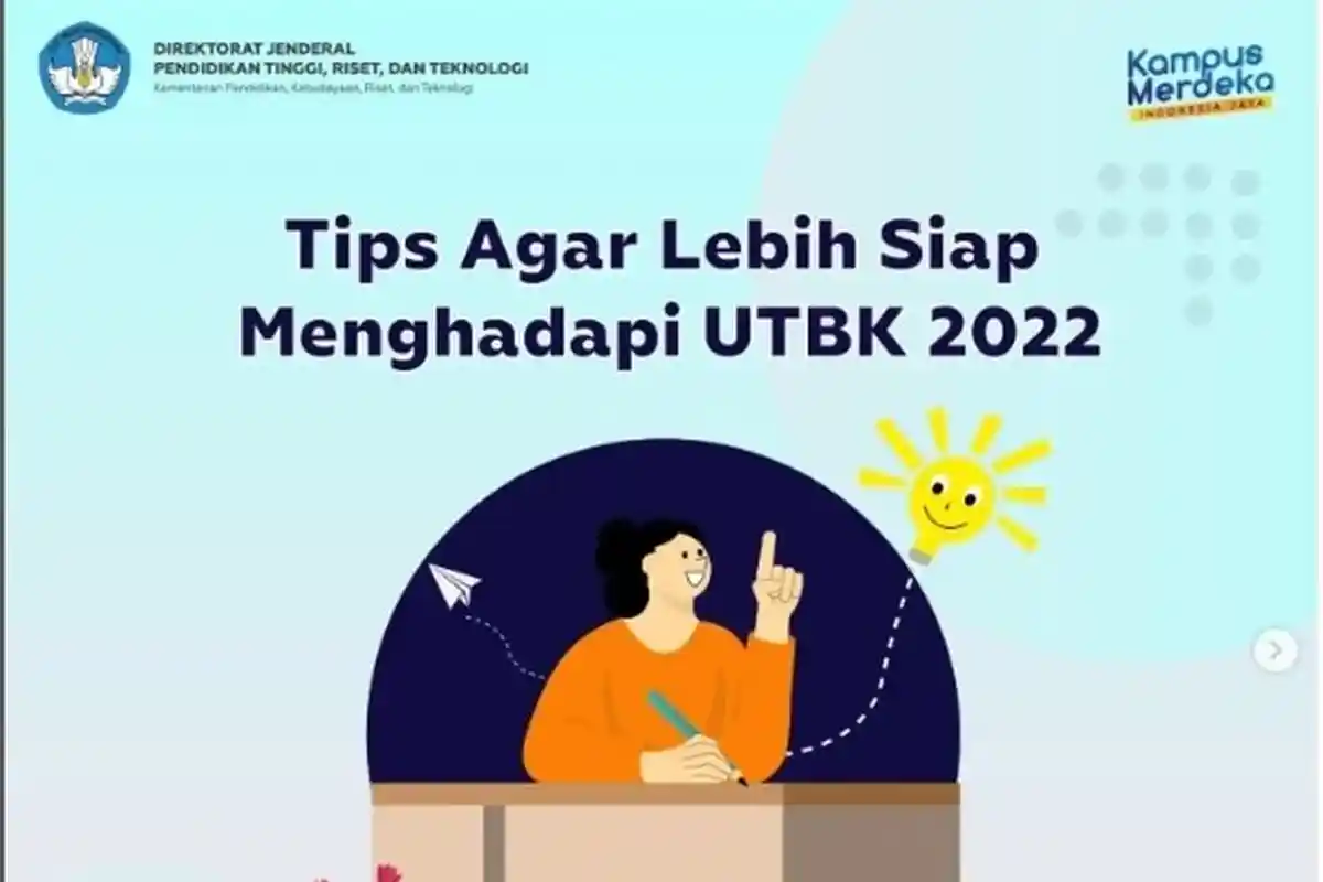 Persyaratan UTBK SBMPTN 2022 Sebelum Ikut Ujian ! UTBK SBMPTN Digelar Mulai Hari Ini 17 Mei 2022