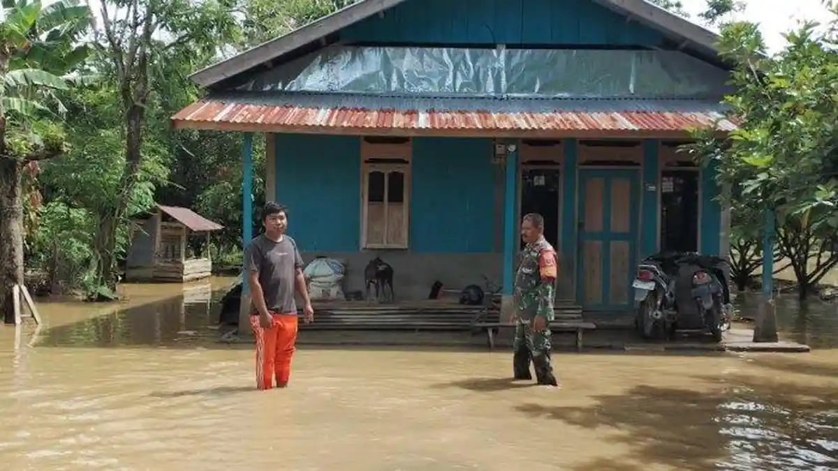 Banjir Rendam Tiga Desa di Kecamatan Lamasi Luwu