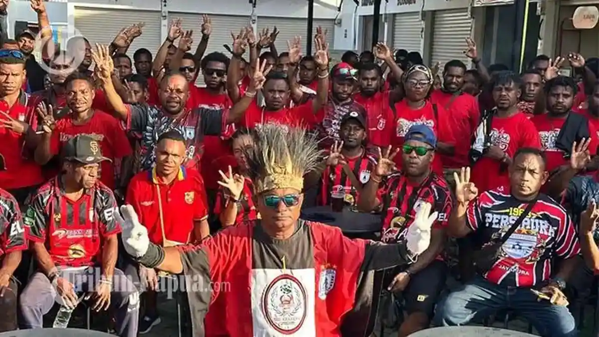 Black Danger Community Serukan Warga Papua Penuhi Stadion Dukung Persipura Hadapi PSS Sleman
