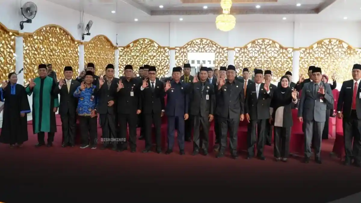 24 Pejabat Eselon II dan III Dilantik, Bupati Rohul Anton Tuntut ...