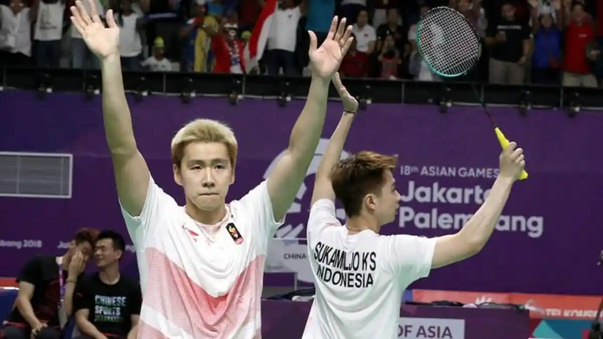 Marcus/Kevin Pertahankan Gelar Japan Open, Menang Dua Set atas Wakil China