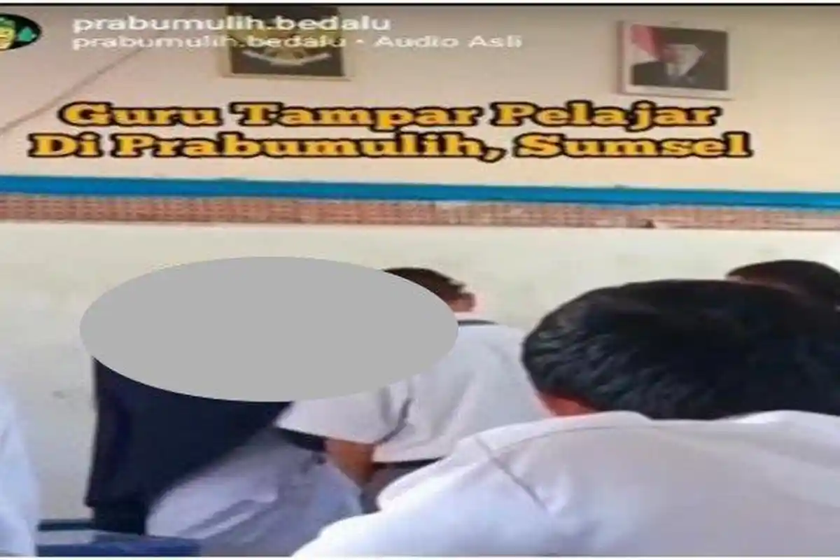 Viral Video Guru Diduga Tampar Siswa di Depan Kelas, Kepsek: Itu Diedit, yang Buat Video Sudah Ngaku