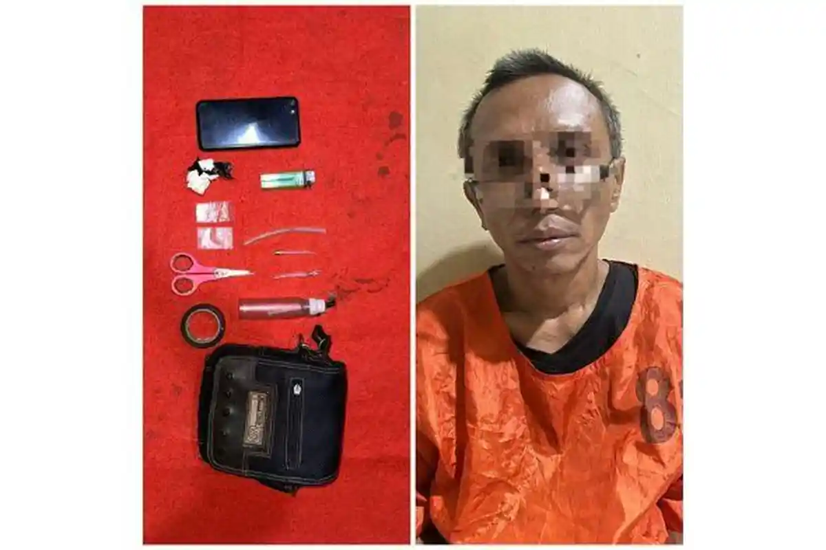 Hendak Edarkan Sabu-sabu, Residivis Asal Sumenep Ditangkap di Probolinggo 