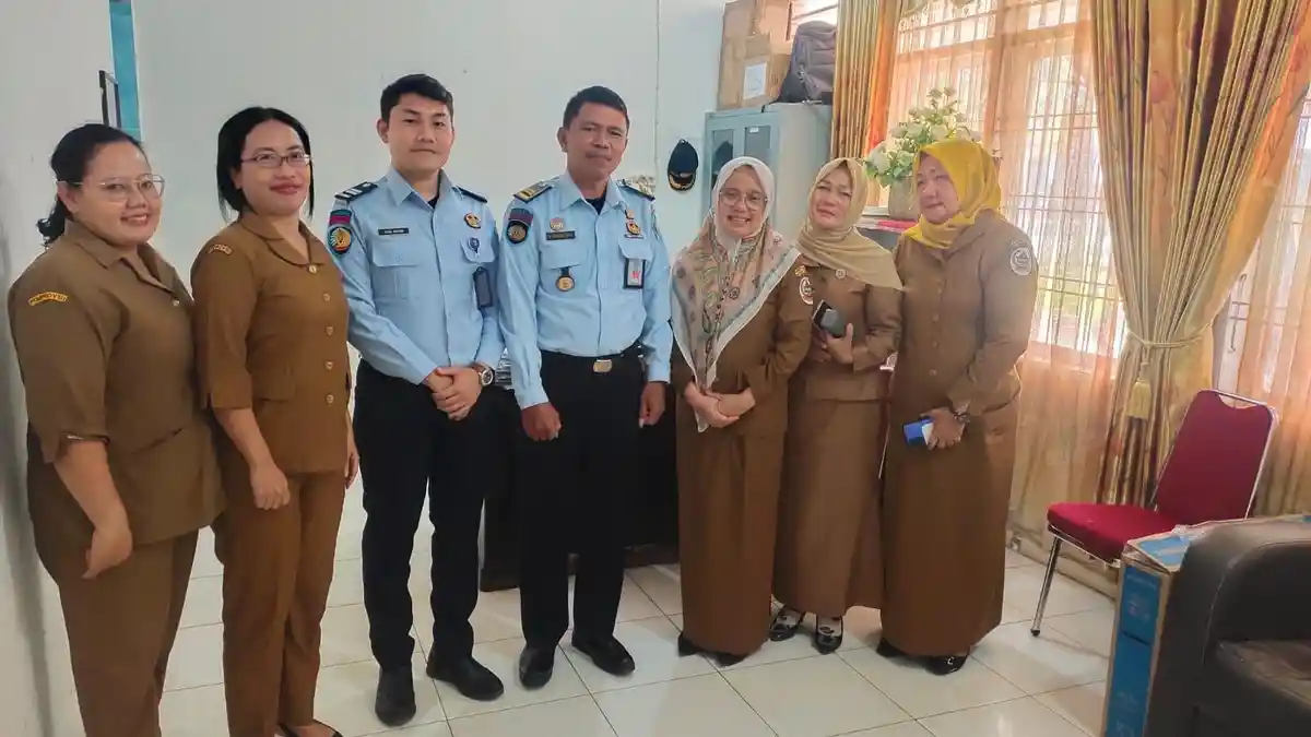 Persiapan Pemilu 2024, Lapas Barus Kanwil Kemenkumham Sumut Koordinasi dengan Disdukcapil Tapteng