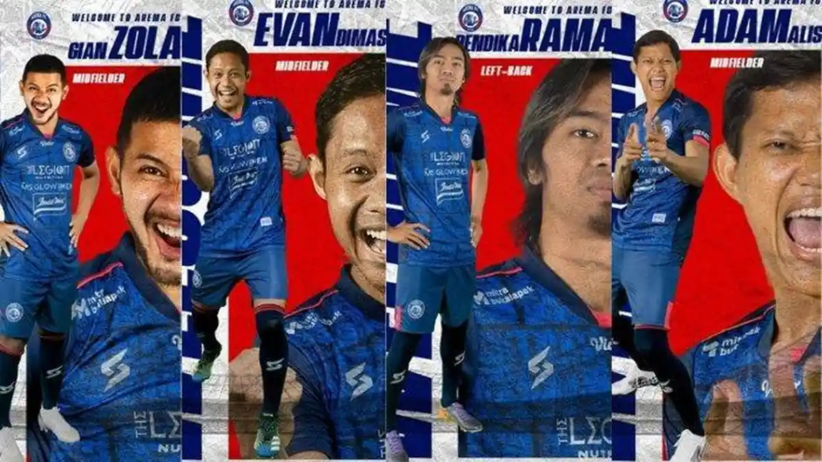 Update Transfer Arema, Amankan Tujuh Pemain, Proyek 'The Dream Team' Tunggu Striker Tajam