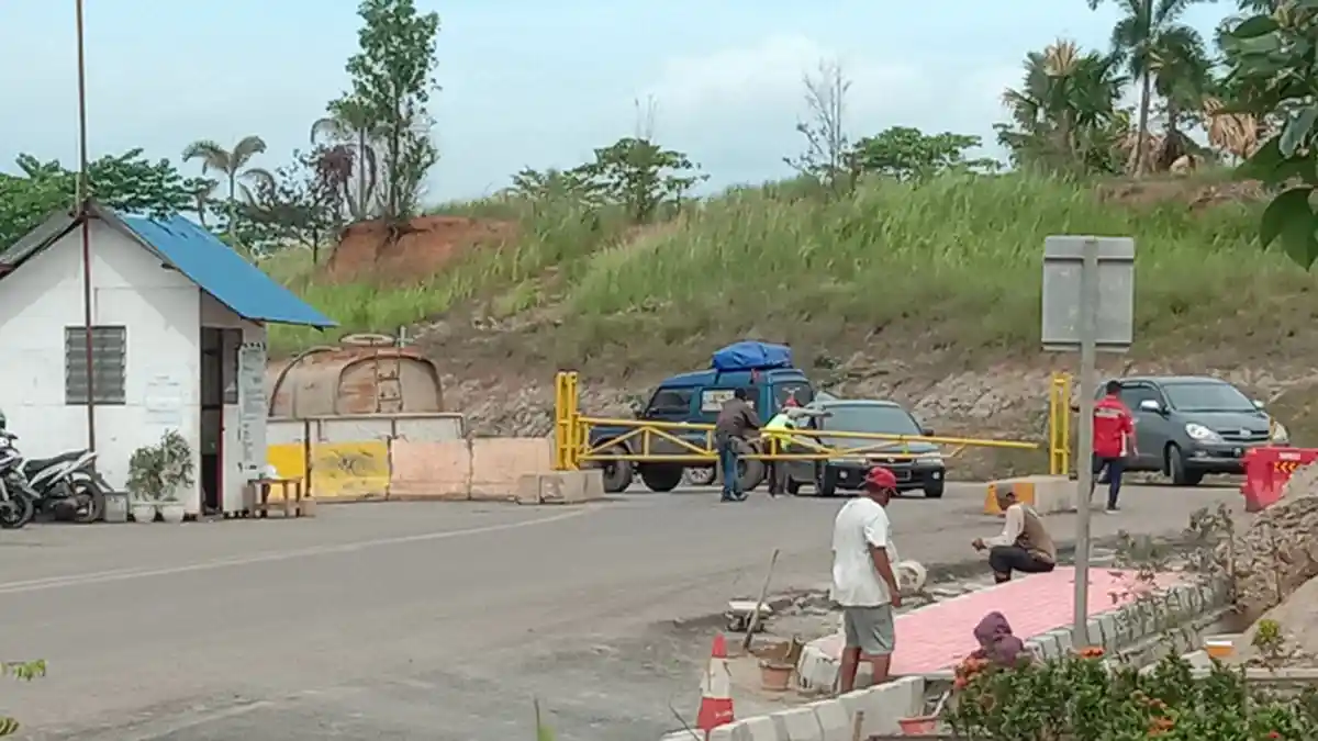 Hari Ini Belum Boleh Masuk Tol Palembang-Kayuagung, Banyak Pengedara Kecele