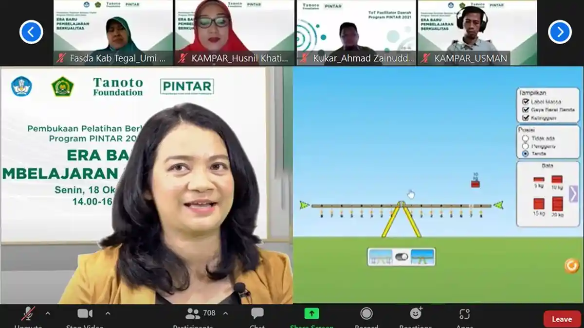 Tanoto Latih 10 Ribu Guru dan Kepala Sekolah Percepat Digitalisasi Pembelajaran