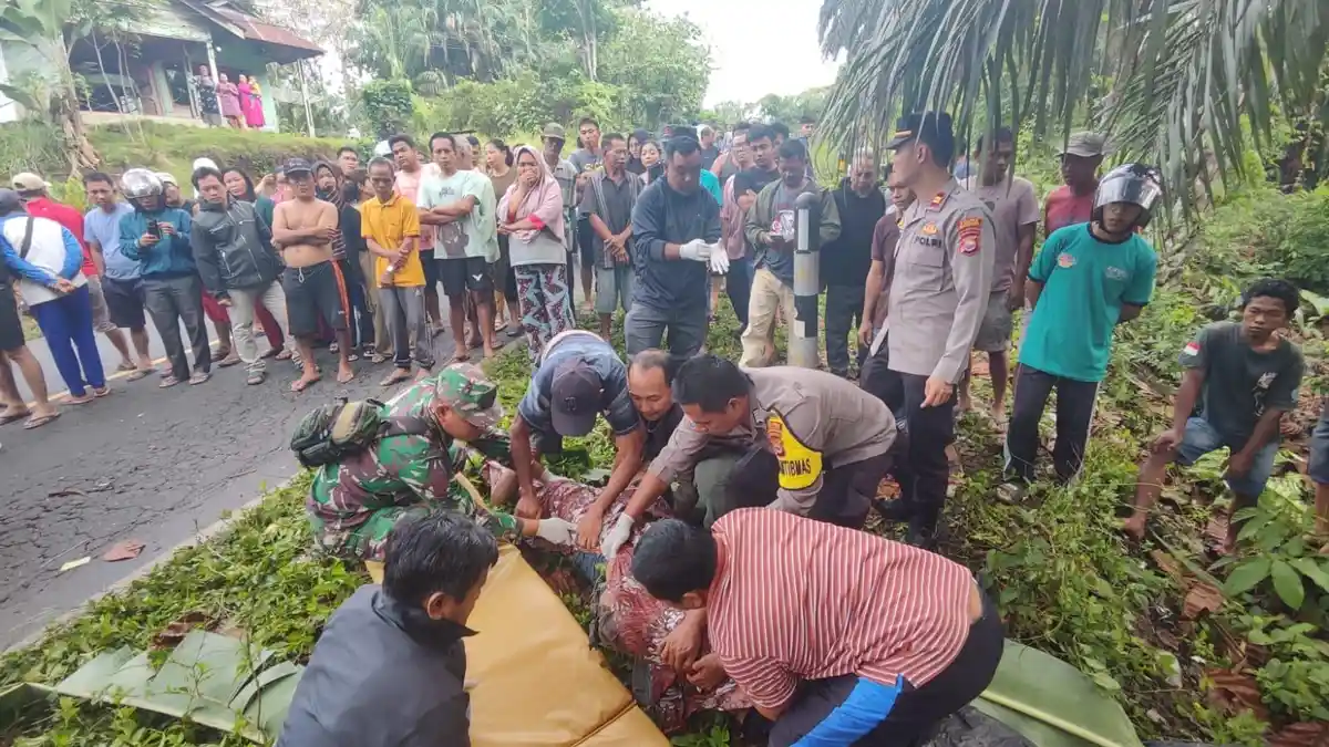 Warga Sari Bulan Mukomuko Dihebohkan Penemuan Jenazah di Jalan Lintas Padang-Bengkulu