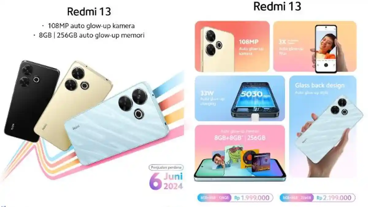 Update Harga HP Xiaomi per Juli 2024: Redmi Note 13 Diskon Rp2.399.000, POCO F6 Diobral Rp4.899.000