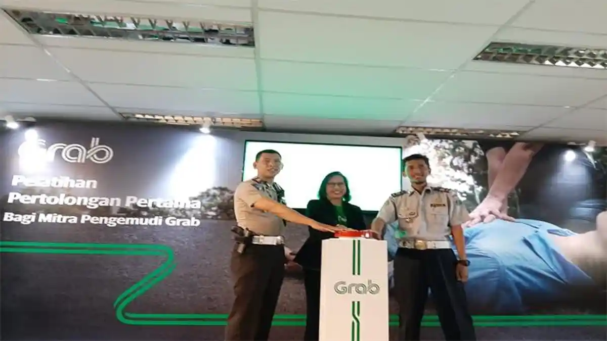 Pastikan Perjalanan Lebih Aman dan Nyaman, Grab Bekali Mitra dengan Ilmu P3K