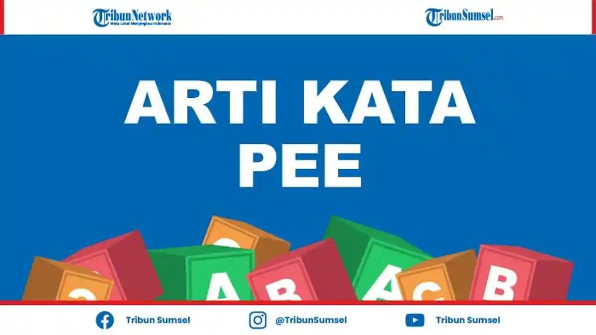 Arti Pee Kosa Kata Bahasa Gaul yang Populer di Media Sosial, Berikut Penjelasan dan Penggunaannya