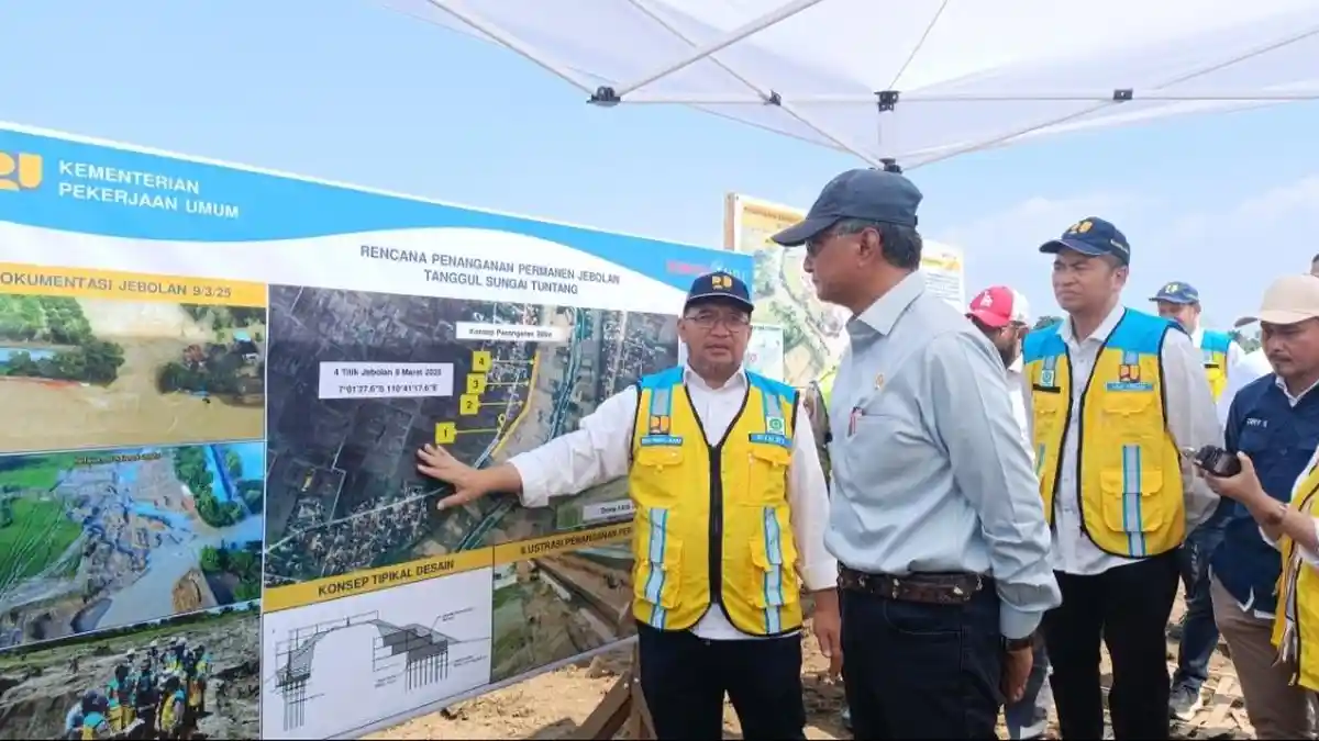 Menteri PU Dody Hanggodo Kunjungi Grobogan, Singgung Normalisasi Sungai Tuntang