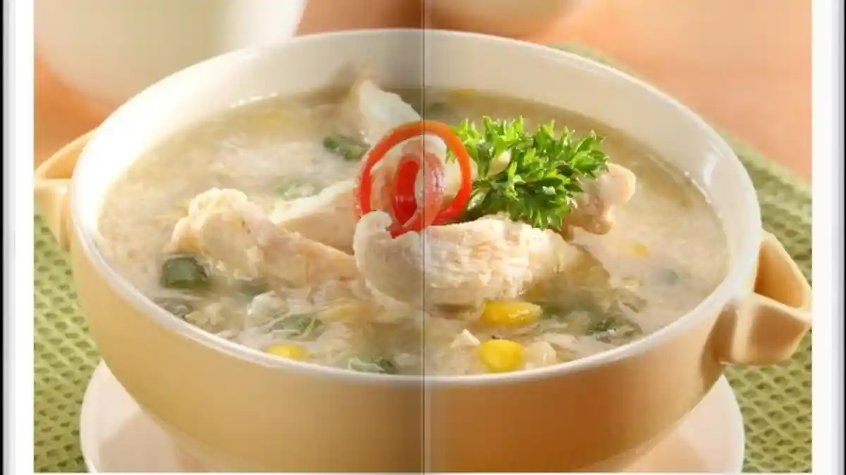 Cara Bikin Sup Jagung Ayam Fillet Super Enak, Menu Sarapan dengan Rasa yang Gurih
