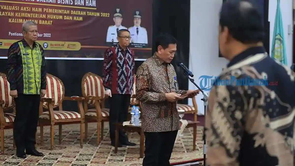 Pengukuhan Gugus Tugas Bisnis dan HAM Kalimantan Barat