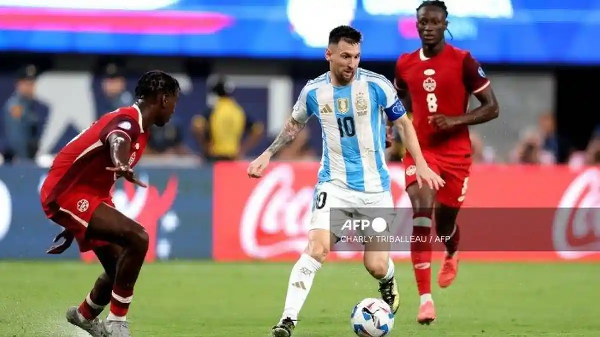Hasil Akhir Argentina vs Kanada 2-0, Gol Sentuhan Messi Bawa Tim Tango ke Final Copa America 2024