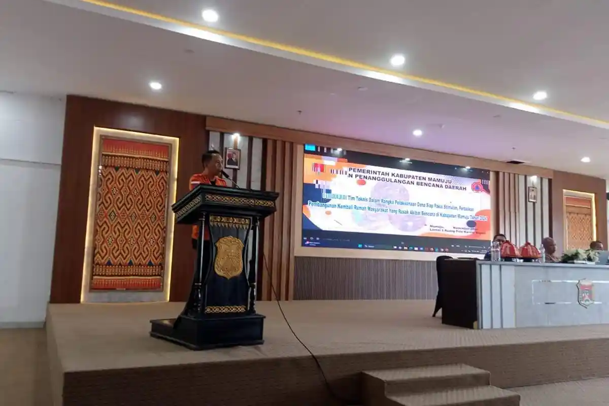 BPBD Mamuju Akan Siapkan Anggaran Rp 1 M untuk Pendamping Penerima  Bantuan Gempa Tahap II