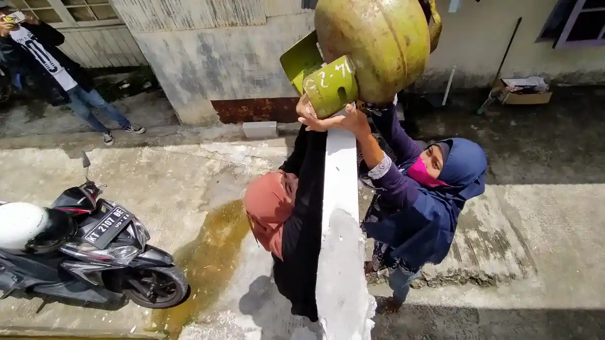 Akses Jalan Warga di Batu Ampar Balikpapan Ditembok Setinggi 2 Meter, Mediasi Terkesan Buntu