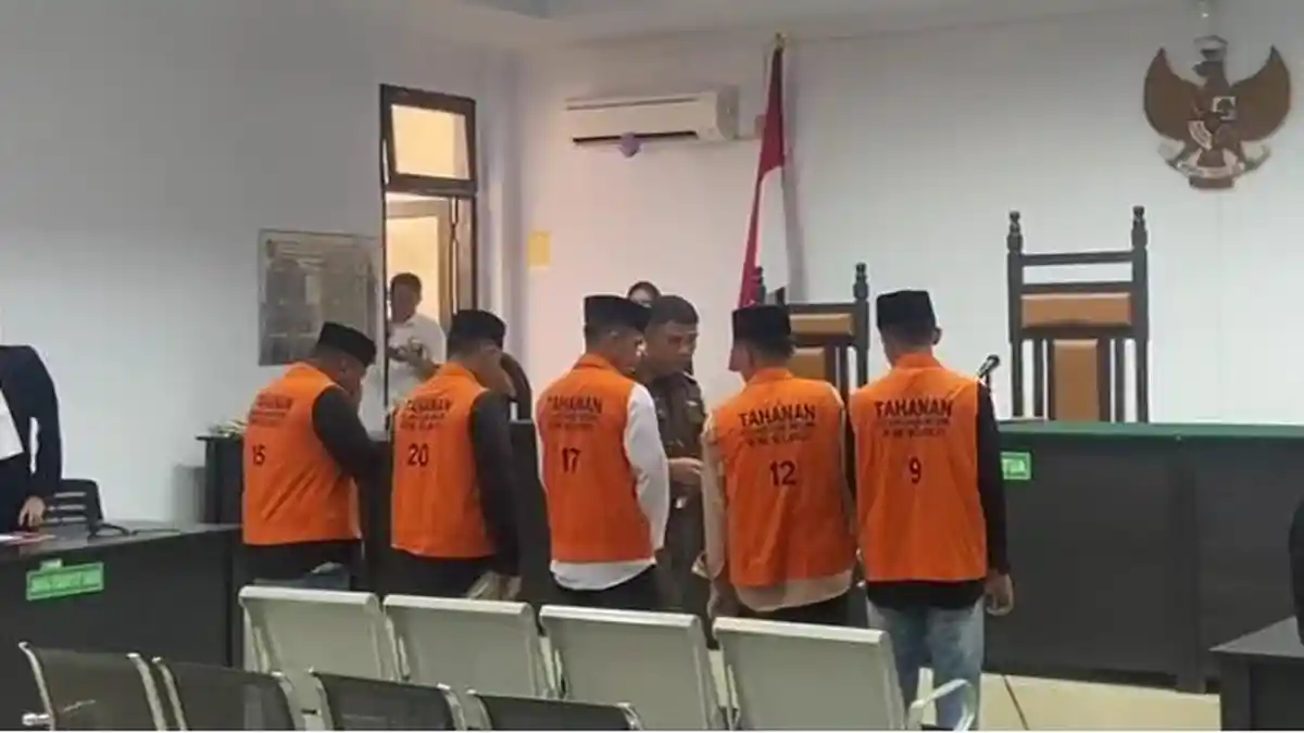 5 Terdakwa Kasus Kematian Masisswa IAIN Huni Rutan Lapas Gorontalo