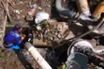 Sampah Menyumbat Pompa Pengendali Banjir di Polder Cipalasari 1