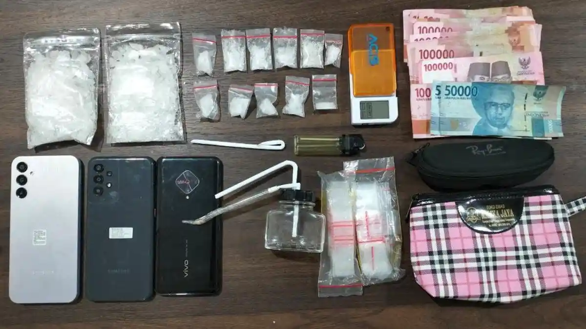 Dilaporkan Warga, Pria di Mangkuraja Kutai Kartanegara Sering Transaksi Sabu di Rumah
