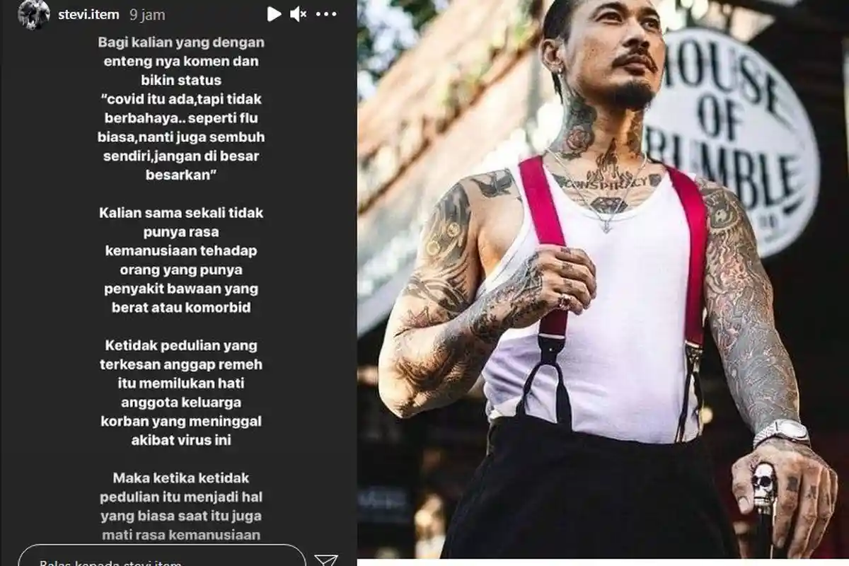 Disindir Stevi Item Soal Endorse Covid, Jerinx Sebut Mafia dan Gangster Paling Kejam