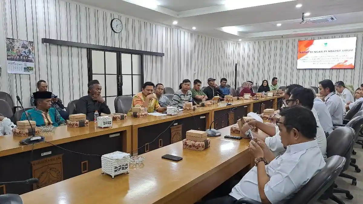 Warga Desa Putukrejo Mengadu ke DPRD Kabupaten Malang Soal Pembangunan SPAM Sumber Wadon