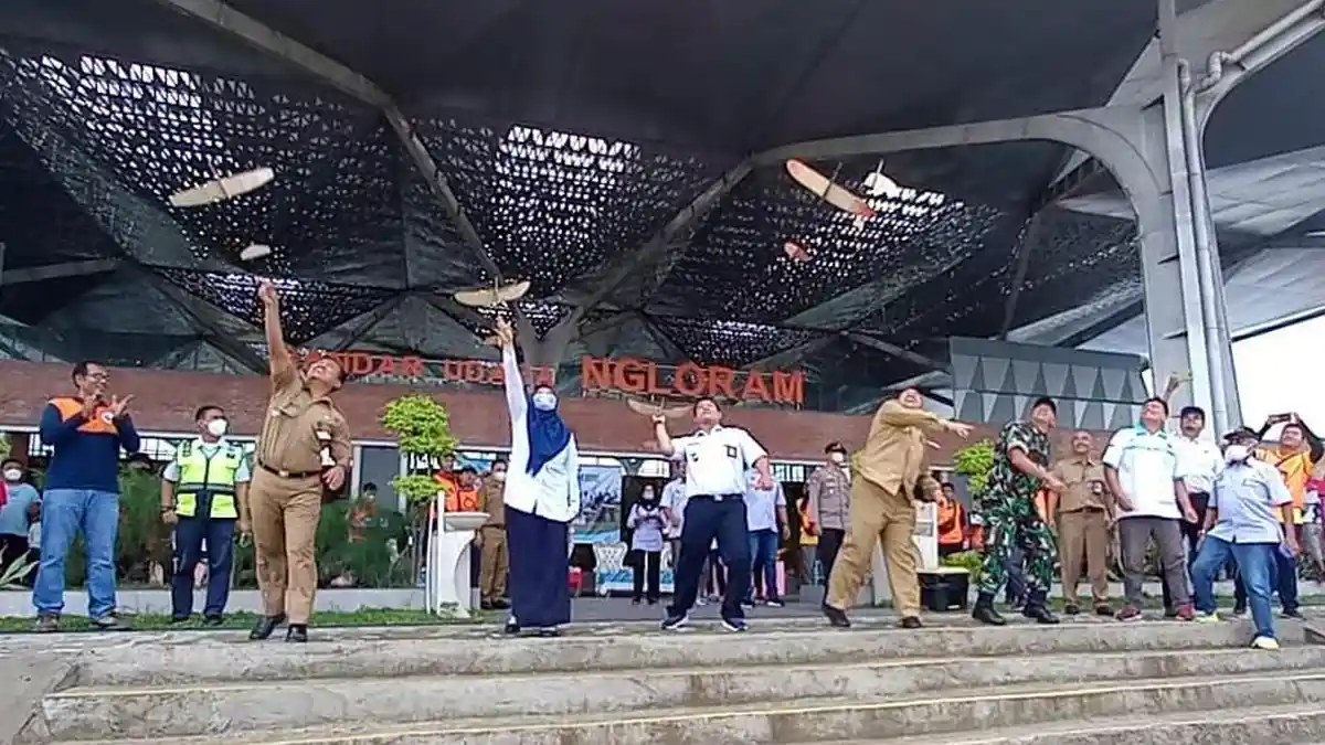 127 Atlet Aerosport dari 21 Kabupaten/Kota se-Jateng Ikuti Pra Porprov 2022 di Bandara Ngloram